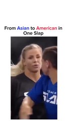 From Asian to American in one slap