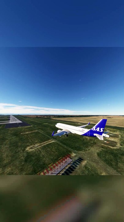 Graceful Touchdown: Scandinavian Airlines A320neo at Toronto Pearson International Airport (YYZ), Toronto, Canada  #flights #fly #flightlovers #canada #aviation #usa #A320neo #japan #flying #FlyingLovers #aviationlovers #landinglovers