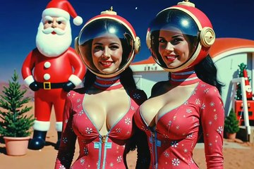 Christmas on Mars - 1950s Sci-Fi - Super