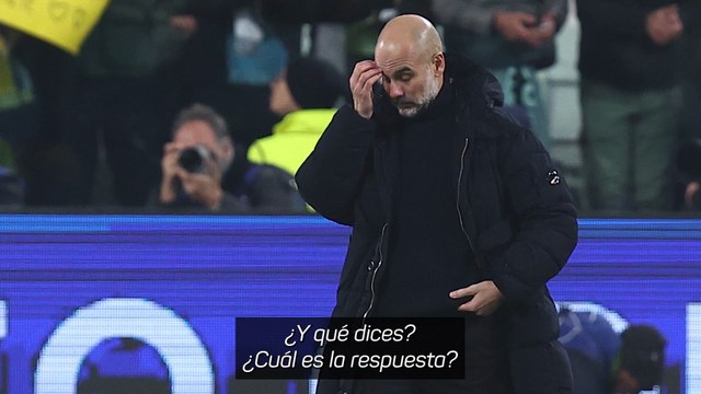 Guardiola, tras una nueva derrota: Soy estable en los buenos, y en los malos momentos