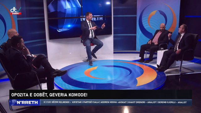 Gëzim Kelmendi - Emisioni N'Rreth - Opozita e dobët, Qeveria komode (pjesa e dytë)