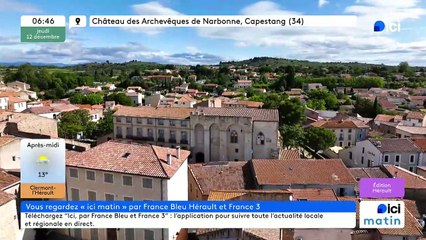 12/12/2024 - ICI Matin France Bleu Hérault en vidéo