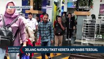 Jelang Nataru Tiket Kereta Api Habis Terjual