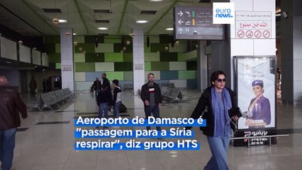 Nova administração síria procura reabrir aeroporto de Damasco