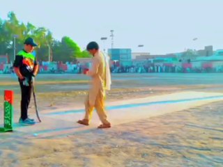 Excellent batting by Minhas khan