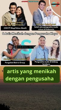 4 ARTIS TERKENAL YG MENIKAH DENGAN PENGUSAHA KAYA #artis