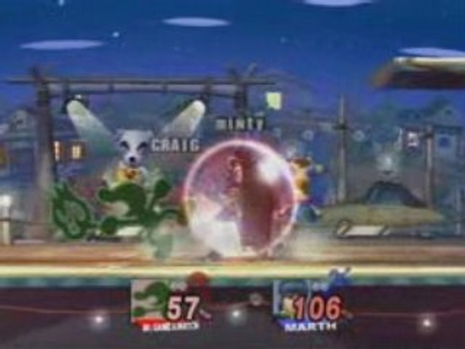 SSBB: Craig (GAW) vs Minty (Marth)