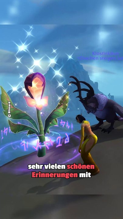 Wow-spielerin rührt mit tribut an ihren vater zu tränen