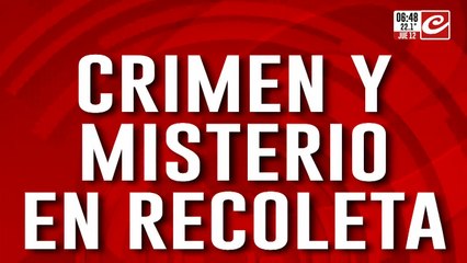 ¿Crimen mafioso en Recoleta?: bajó de un auto y lo ejecutó a balazos por la espalda
