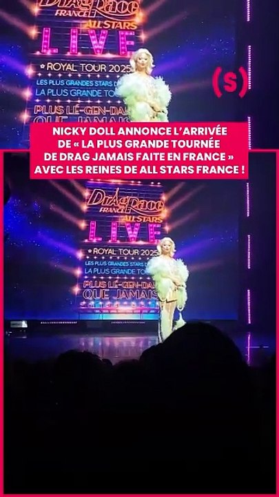 SIMONE - NEWS : Nicky Doll annonce l'arrivée de "la plus grande tournée de drag jamais faite en France" avec les reines de All Stars France !