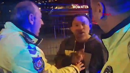 Polislere hakaret edip, tehditler savurdu: ''Savcıyı ara''