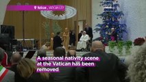 Mystery surrounds removal of keffiyeh-cradled Jesus in Vatican Nativity display