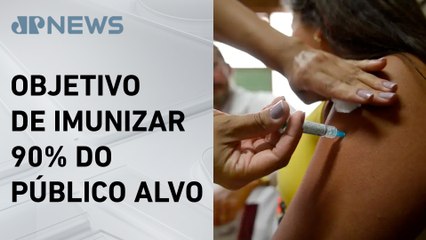 Brasil está próximo de bater meta de vacinação contra HPV
