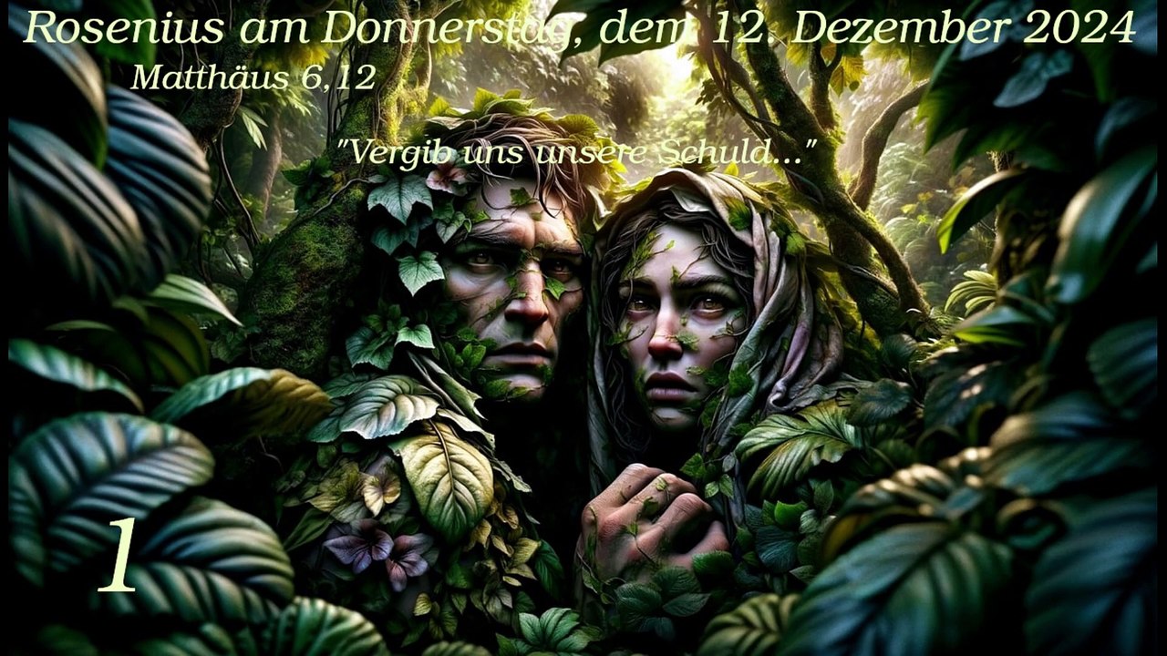Rosenius am Donnerstag, dem 12. Dezember 2024 zu Matthäus 6,12