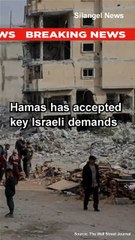 Hamas Concedes on Israeli Troops in Gaza, Hope for Hostage Deal