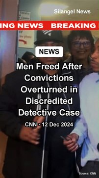 Men Freed After Convictions Overturned in Discredited Detective Case