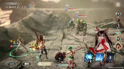 ライズオブエロス Rise of Eros Silent Night Snowy Night Gameplay No Commentary