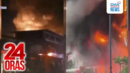 5 sugatan sa sunog sa magkakadikit na bahay sa Brgy. Tandang Sora, QC | 24 Oras