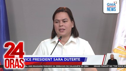 DOJ, nanghihinayang sa ‘di pagdalo ni VP Sara Duterte sa imbestigasyon ng NBI para ihayag ang kaniyang panig | 24 Oras