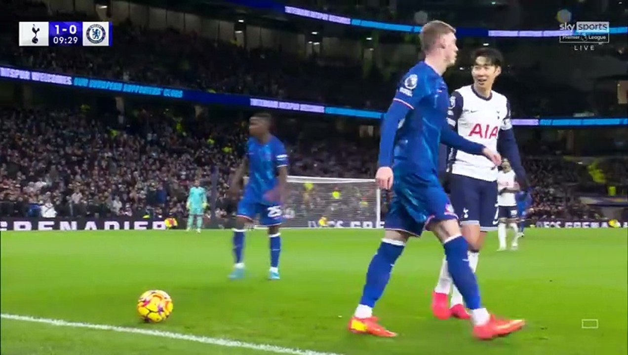 Totenham Hotspur vs Chelsea 1st Halftime Premier league 24/25