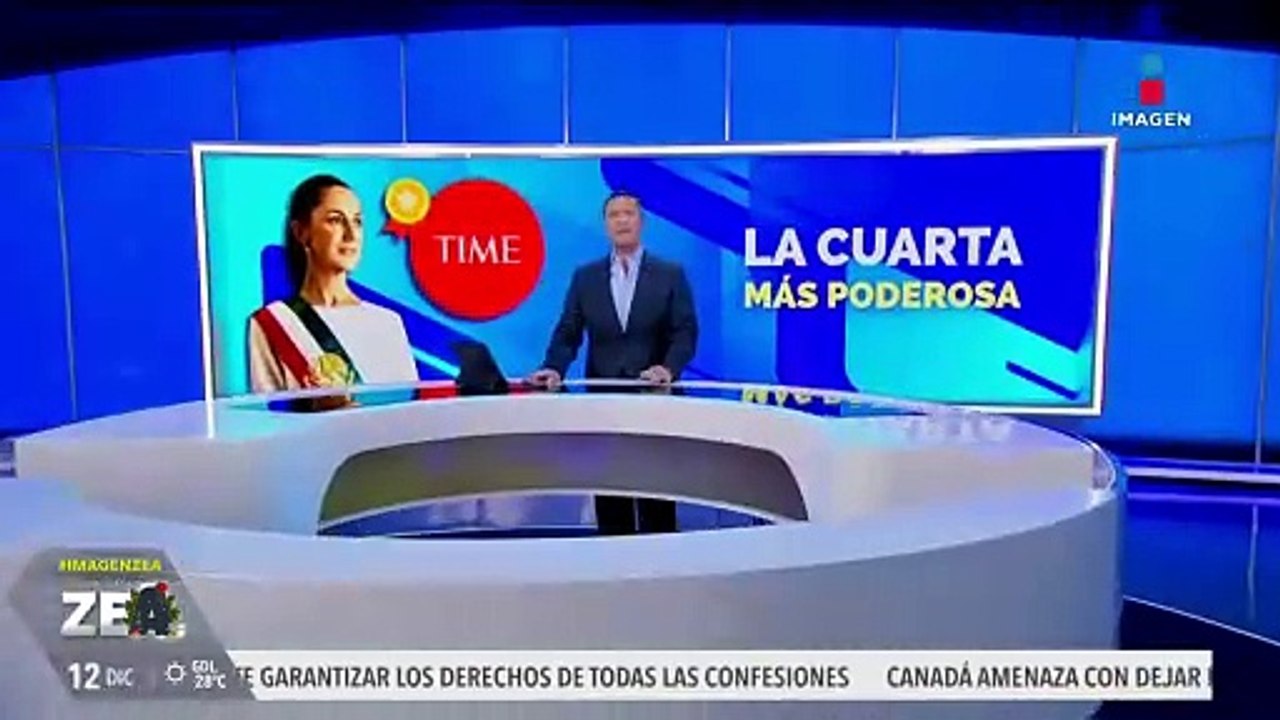 Claudia Sheinbaum, en la lista de las mujeres más poderosas del mundo