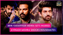 Bigg Boss 18 Episode Update: Karanveer Mehra Gets Injured; Avinash Mishra Targets Vivian Dsena