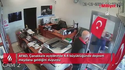 Ege Denizi'nde 4.4 büyüklüğünde deprem! Çanakkale ve Tekirdağ'da da hissedildi