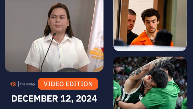 VP Sara refuses to discuss 'fabricated' confi fund receipts | The wRap