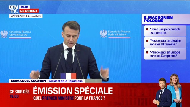 Mercosur: Nos agricultures ne seront pas les sacrifiées , assure Emmanuel Macron en Pologne