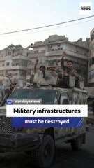 Military infrastructures must be destroyed