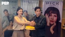 Pops Fernandez surprised with birthday cake at mediacon for upcoming concert | PEP Goes To