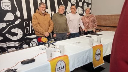 Presentación de la caña solidaria 2024. Radio Villena SER
