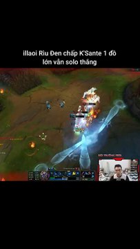 illaoi Rìu Đen chấp K’Sante 1 đồ lớn vẫn solo thắng #illaoi #ksante #lienminhhuyenthoai #leagueoflegends