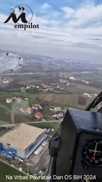 emGAZELA H-45 (SA342) Soko - Na Vrbas Laktaši Povratak Dan OS BiH S24+ 2024