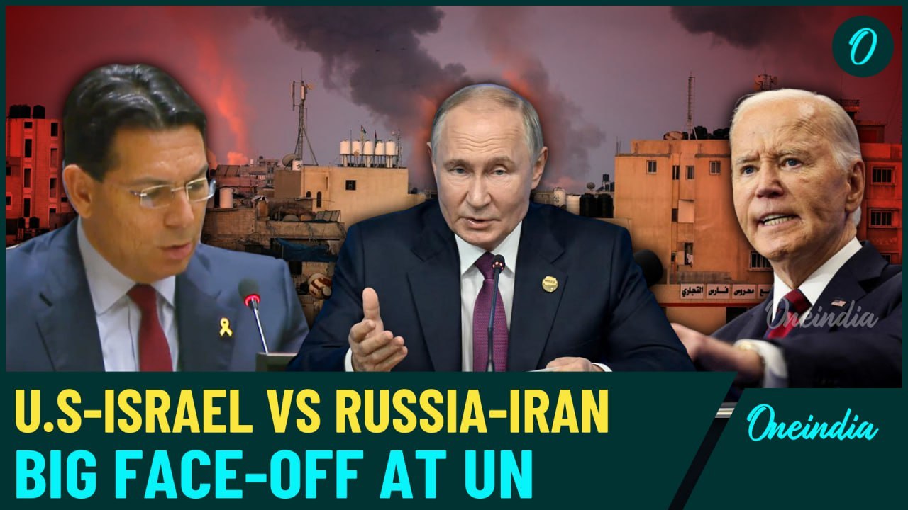 Israel Vs Russia Face-off At UN: Iran Fumes As U.S Rejects Gaza Ceasefire Proposal