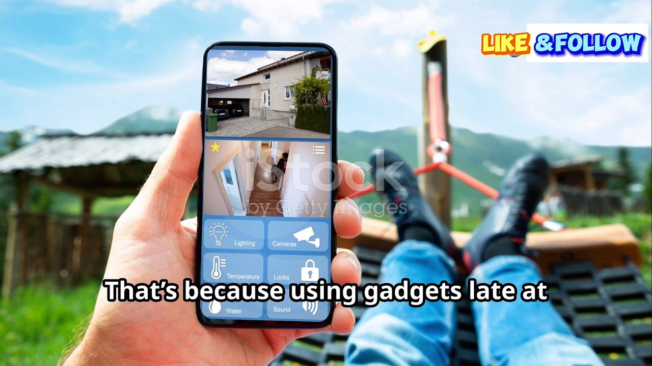 The Shocking Bad Effects of Using Gadgets Before Bed!