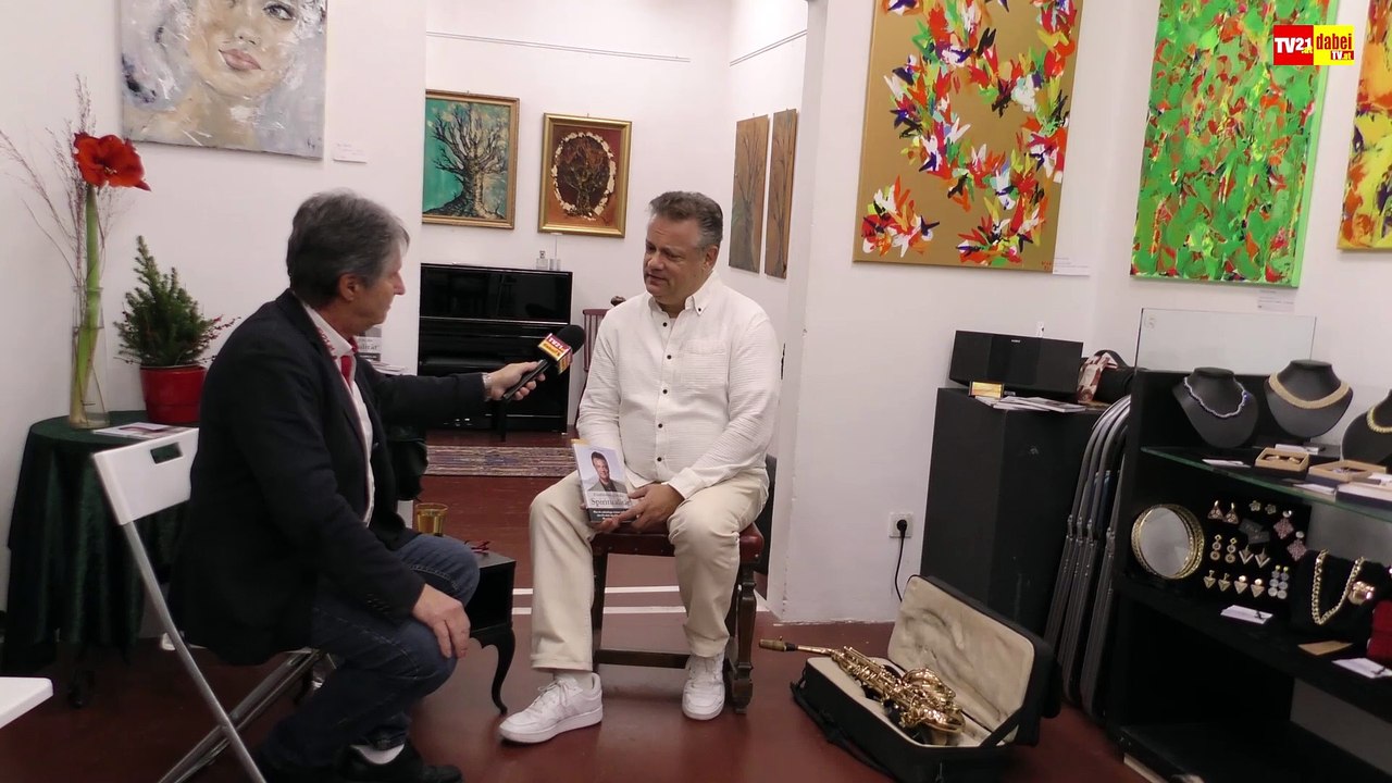 WienARTig - Christian Germaine über sein Buch und Vorstellung Präsentation Johannesbachhof