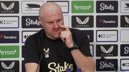 Slowly getting players back - Dyche fitness update pre Arsenal