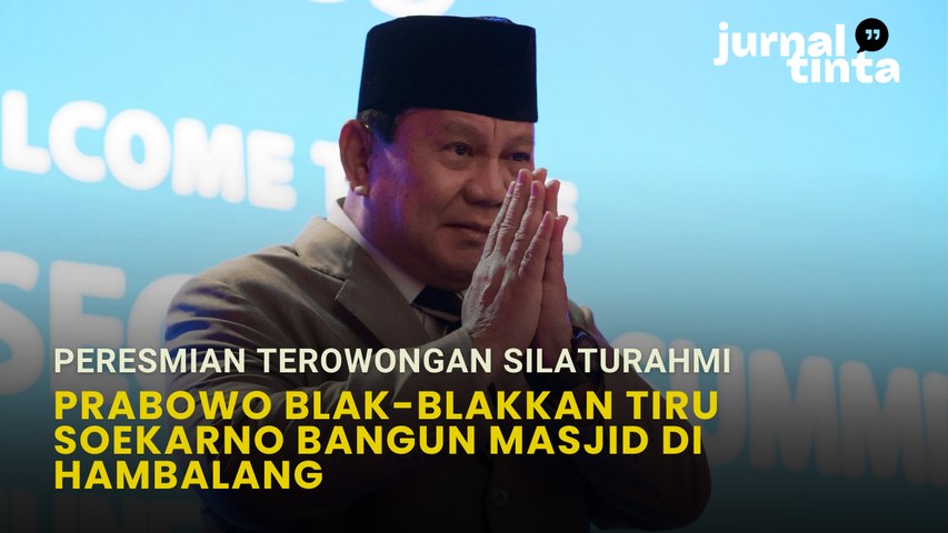 Akui Meniru Gaya Bung Karno dengan Bangun Masjid di Hambalang Gunakan Arsitek Nasrani