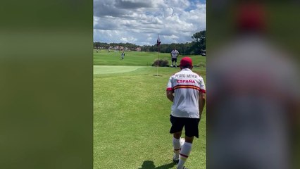 Así se juega al footgolf