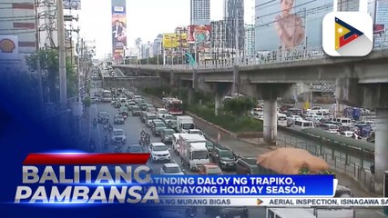 Traffic sa EDSA, inaasahang mas titindi pa ngayong holiday season
