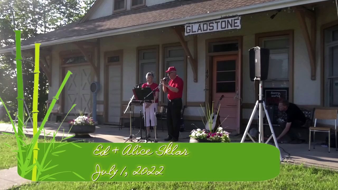 Ed & Alice Sklar (At the Gladstone & District Museum)