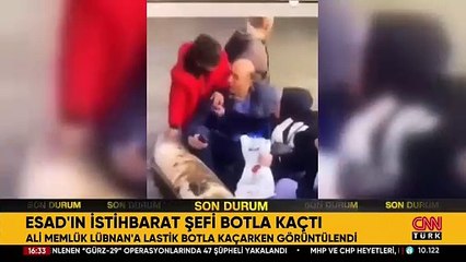 Esad'ın istihbarat şefi botla kaçtı | Video Haber