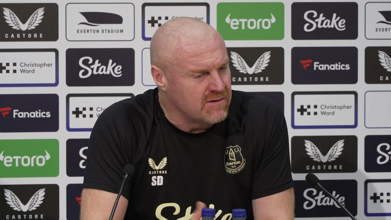 Everton boss Sean Dyche on injuries, Arsenal an...