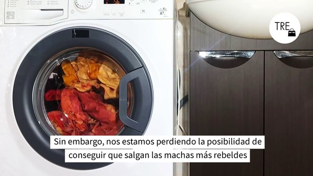Mucha gente desconoce esta función de la lavadora que elimina de forma fácil las manchas más difíciles y persistentes