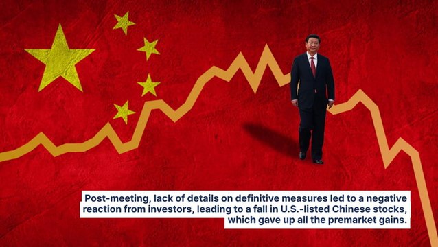 US-Listed Chinese Stocks Give Up Gains In Anticipation Of More Stimulus