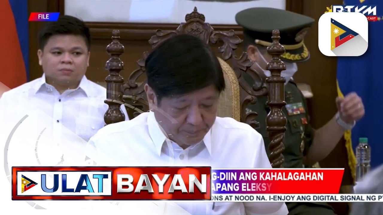 PBBM, binigyang-diin ang kahalagahan ng mapayapang eleksyon sa BARMM