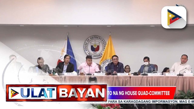 PCol. Hector Grijaldo, ipinaaaresto ng Quad-Comm dahil sa paulit -ulit na pagliban sa pagdinig