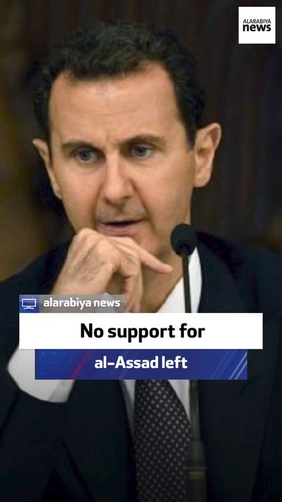 No support for al-Assad left