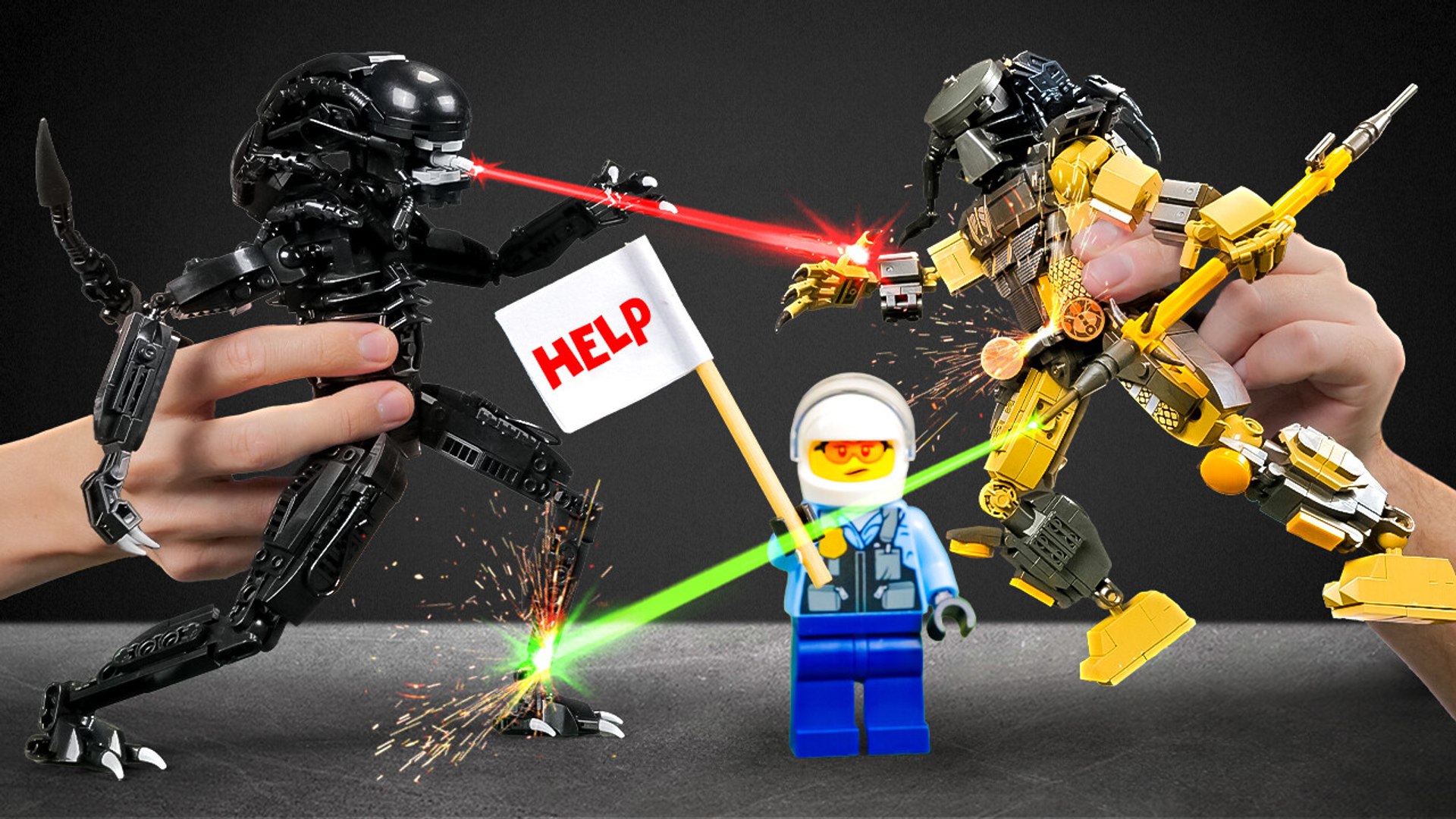 ⁣New Lego Crafts To Inspire You! ⚔️👾 Big Fights & Creepy Battles